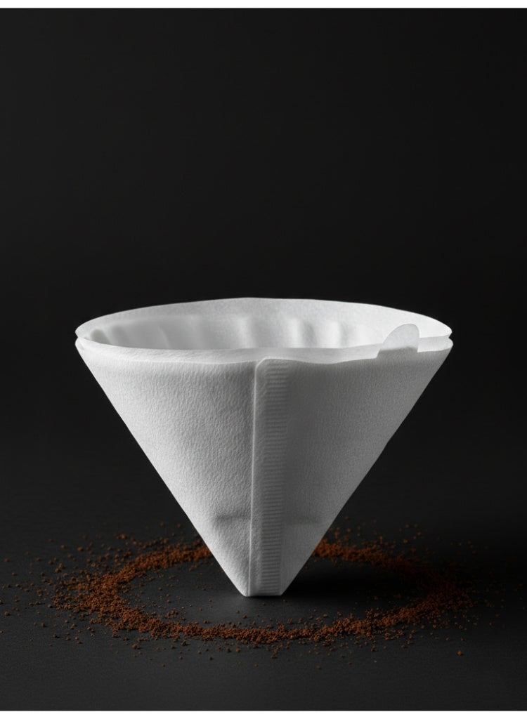 ميبرو V60 طقم تقطير قهوة 5 في 1 مع حامل معدني لولبي V02، فلاتر ورقية 185 مم، إبريق تقديم، عدة تحضير قهوة مختصة يدوية للمنزل والكافيه - Image 3